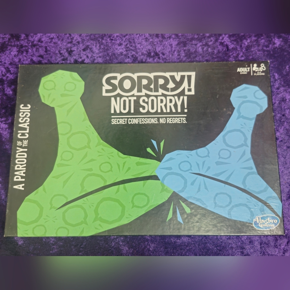 Sorry! Not Sorry! Board Game